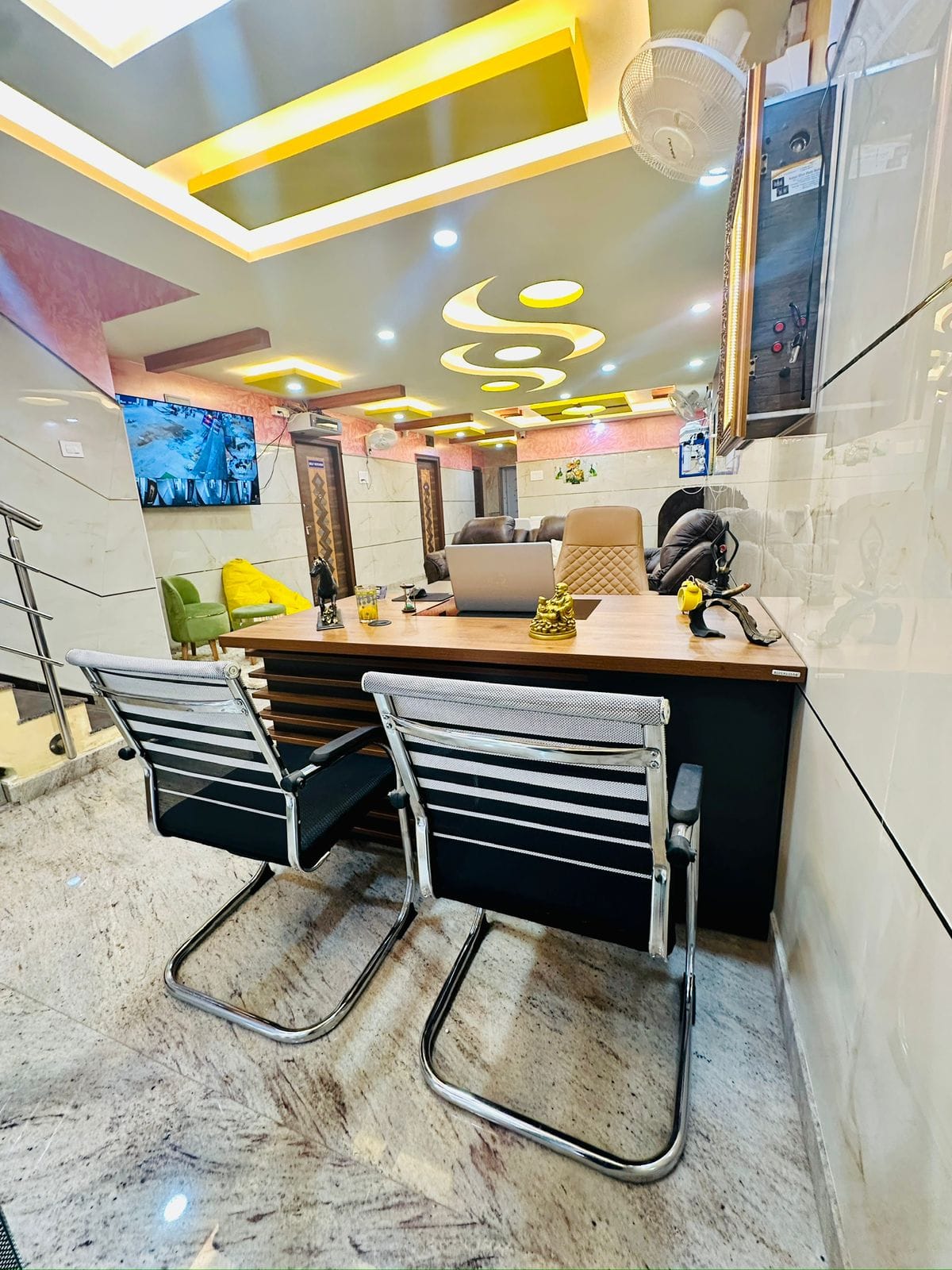 Reception area at Lifestyle Premium Co-Living PG, Yelahanka