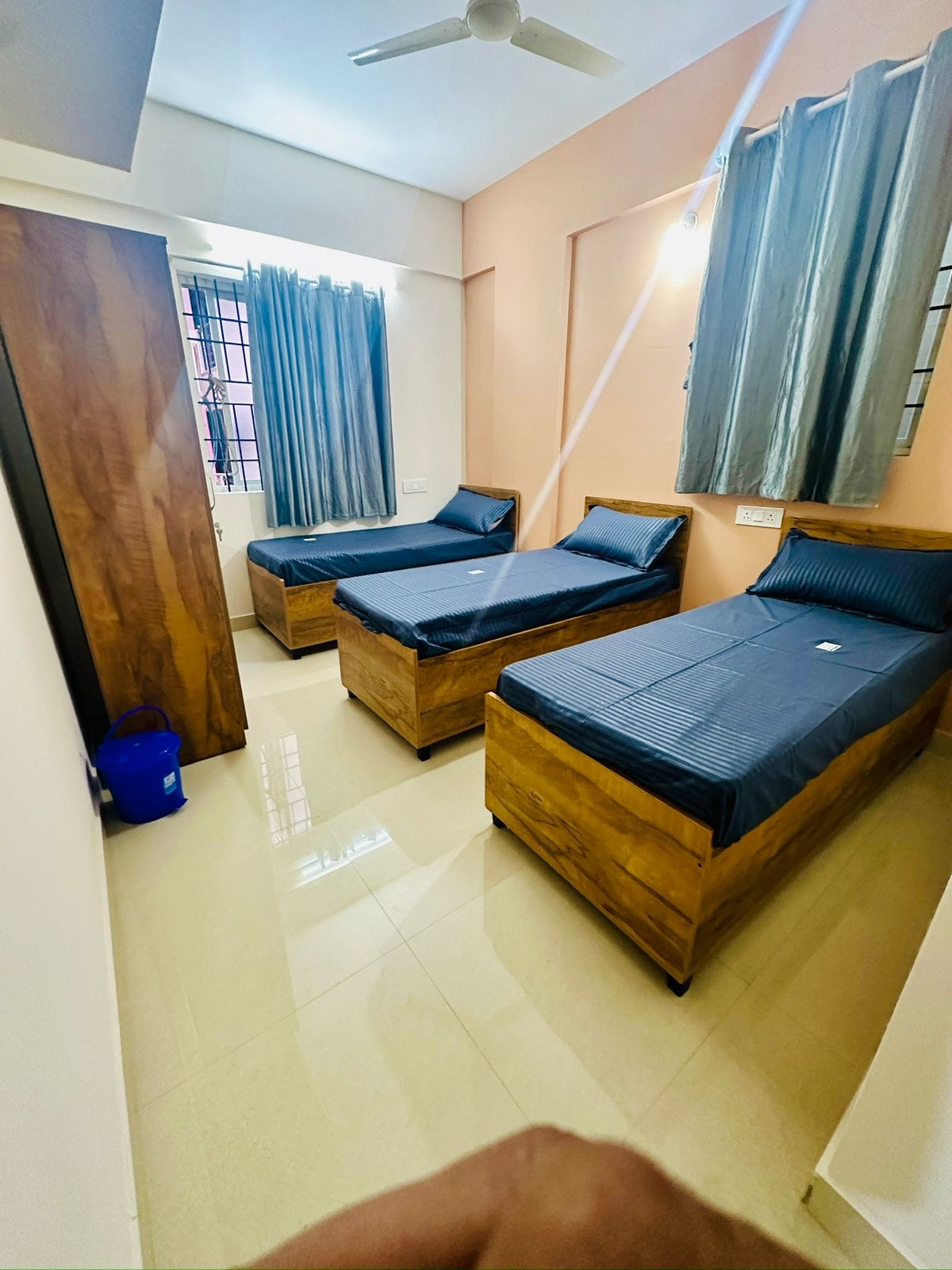 Fully furnished PG room at Lifestyle Premium Co-Living PG in Yelahanka